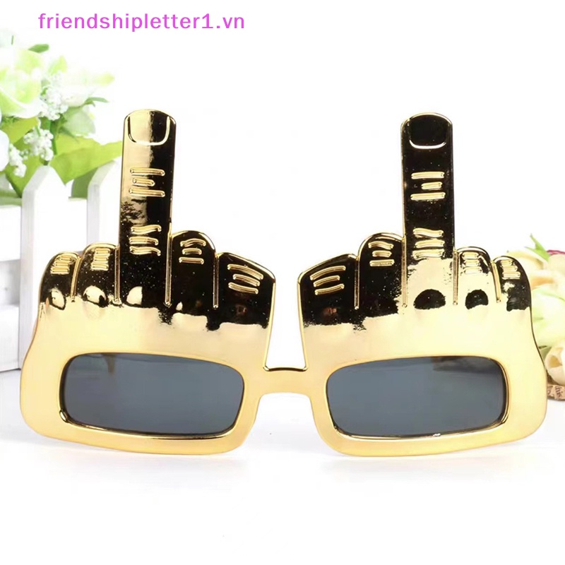 Kính Râm Trang Trí Tiệc Hình Ngón Giữa Vui Nhộn Sáng Tạo