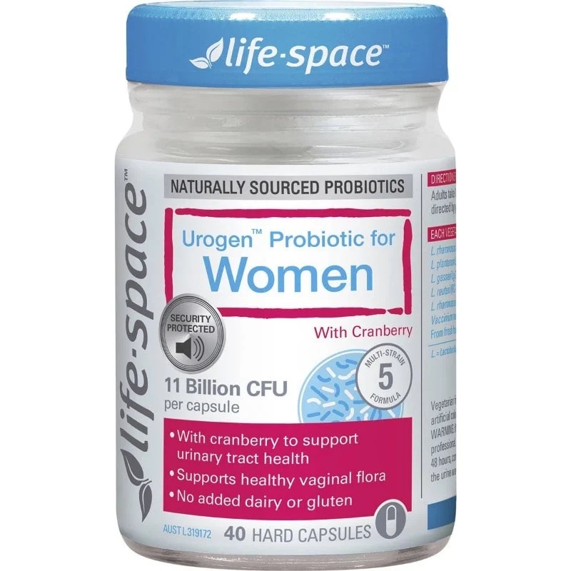 Men vi sinh phụ khoa life space women microflora probiotic cho nữ giới lọ 40 viên Healthy Care Healthy Care Australia