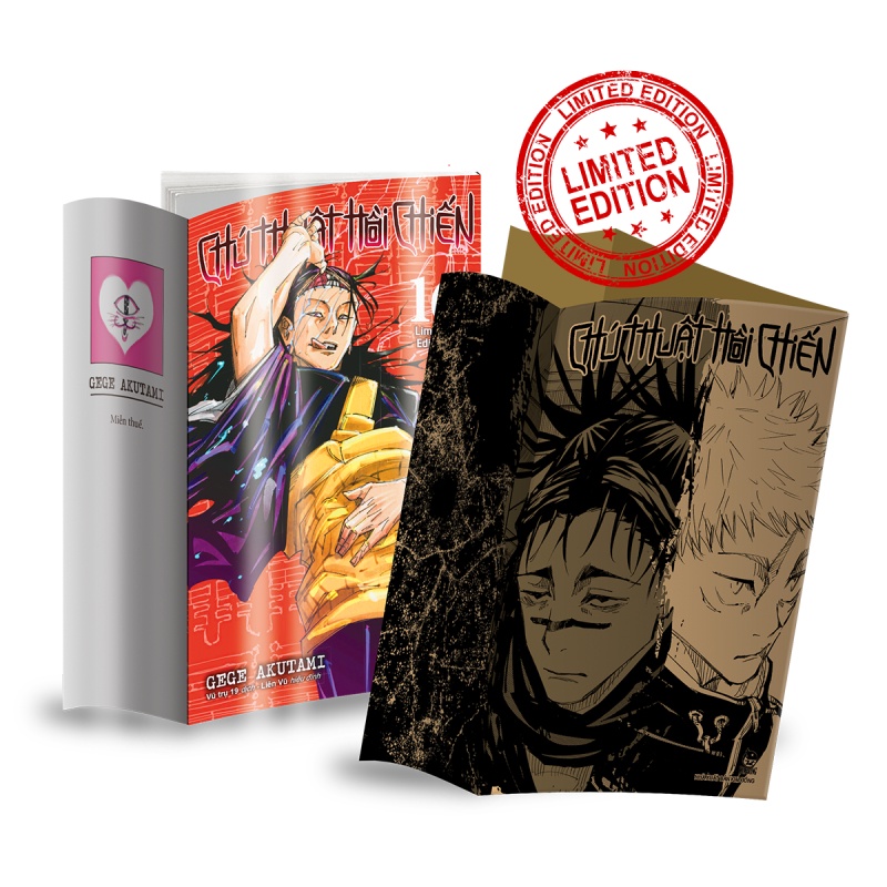 Sách Chú Thuật Hồi Chiến  Limited Edition - Bản Quyền