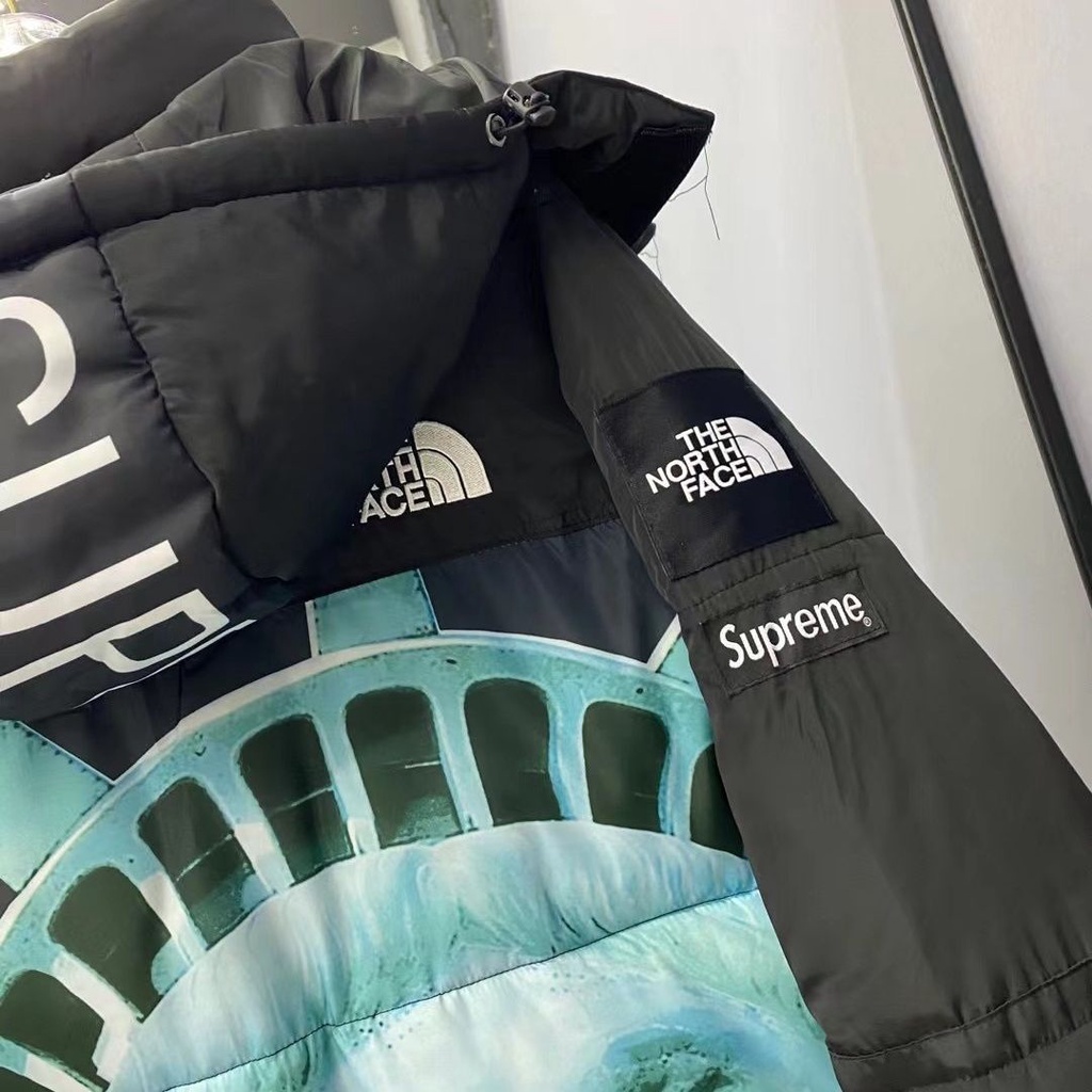 Áo Khoác cotton Dày Có Mũ Trùm Đầu the north face Chính Hãng 100% Tự Do Ấm Áp Cho Nam Và Nữ