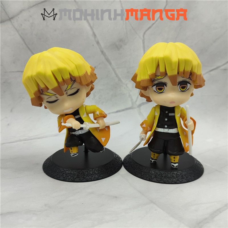 Mô hình 10 nhân vật Tanjiro Nezuko Zenitsu Inosuke Kimetsu No Yaiba Thanh gươm diệt quỷ Shinobu Mitsuri Muichiro Giyuu