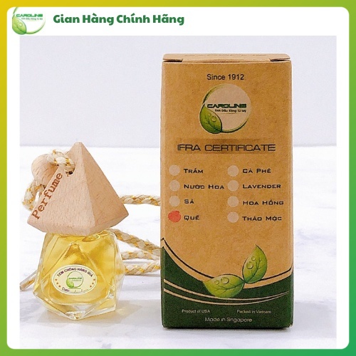 Chai Treo Tinh Dầu CAROLINE có 8 mùi lựa chọn - Cam kết chính hãng