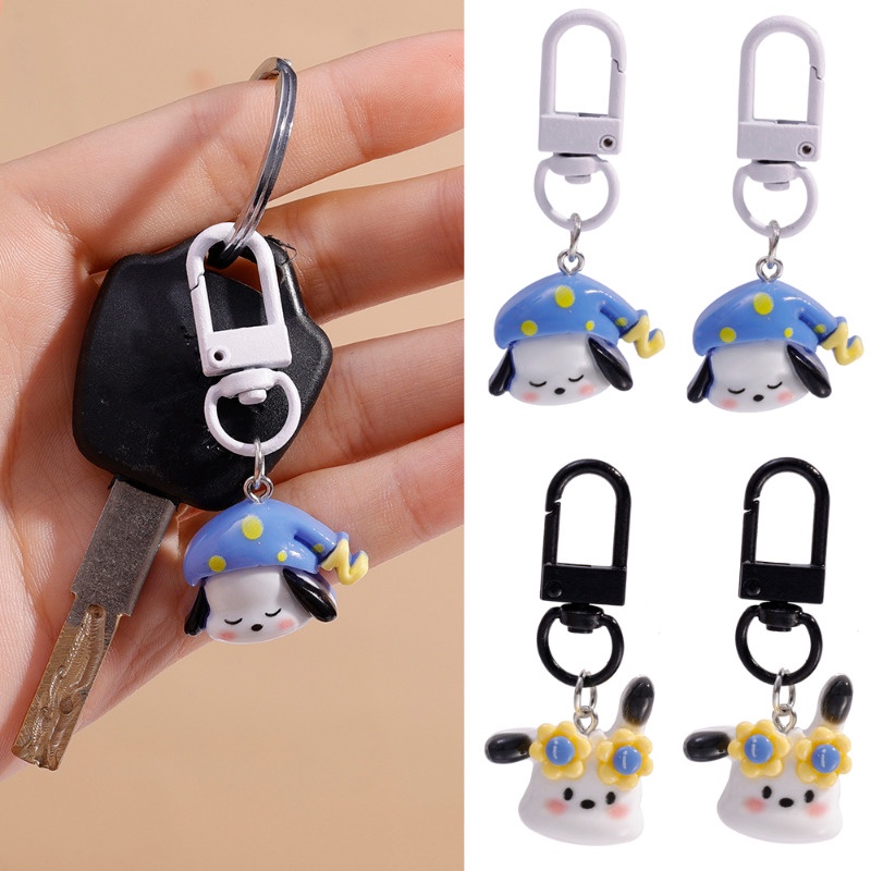 Hoạt Hình Móc Khóa Hình Cặp Đôi Đeo Kính Mát Ngủ / Mùa Hè Sáng Tạo Cá Tính