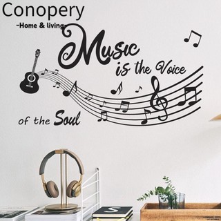 Conopery Decal Dán Tường Âm Nhạc is the voice of the soul