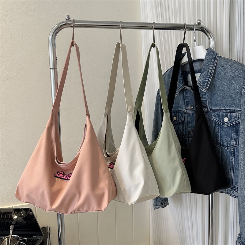 Túi đựng đồ thường ngày dành cho nữ  phong cách Oxford màu sắc đơn giản túi đeo vai thời trang nhẹ nhàng lưng đeo đơn