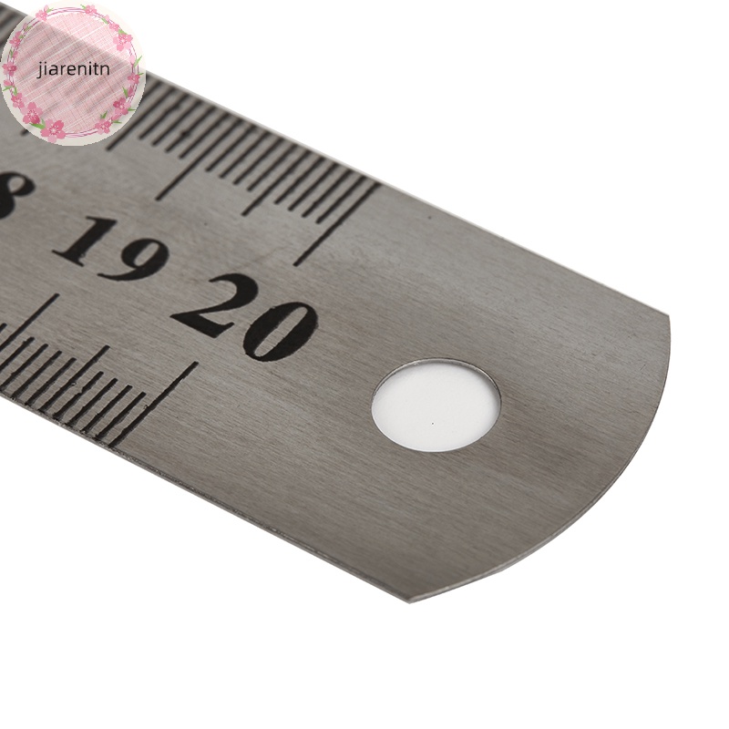 Thước Đo Hai Mặt Bằng Thép Không Gỉ 15-30cm vn