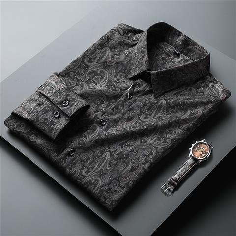 Áo Sơ Mi Nam Tay Ngắn In Họa Tiết Thời Trang Trẻ Trung