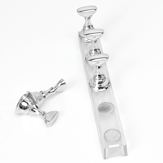 Set 5 đế gắn móng giả tập sơn vẽ nail Nhiều màu