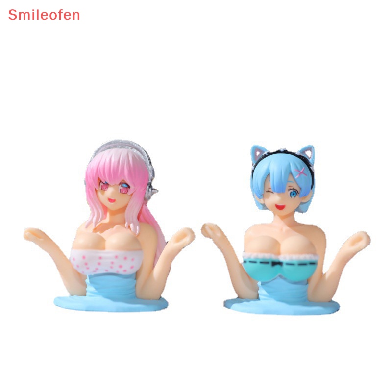 1 Búp Bê anime Lắc Ngực Trang Trí Nội Thất Xe Hơi / Phòng Ngủ / Văn Phòng Để Bàn Mới