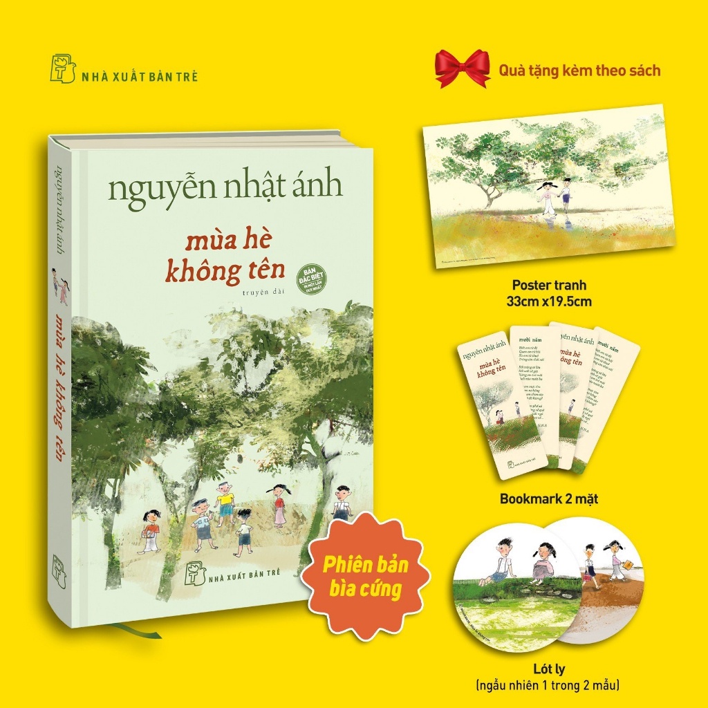 Sách Mùa Hè Không Tên ( Nguyễn Nhật Ánh) - NXB Trẻ - Bản Quyền chữ ký ngẫu nhiên