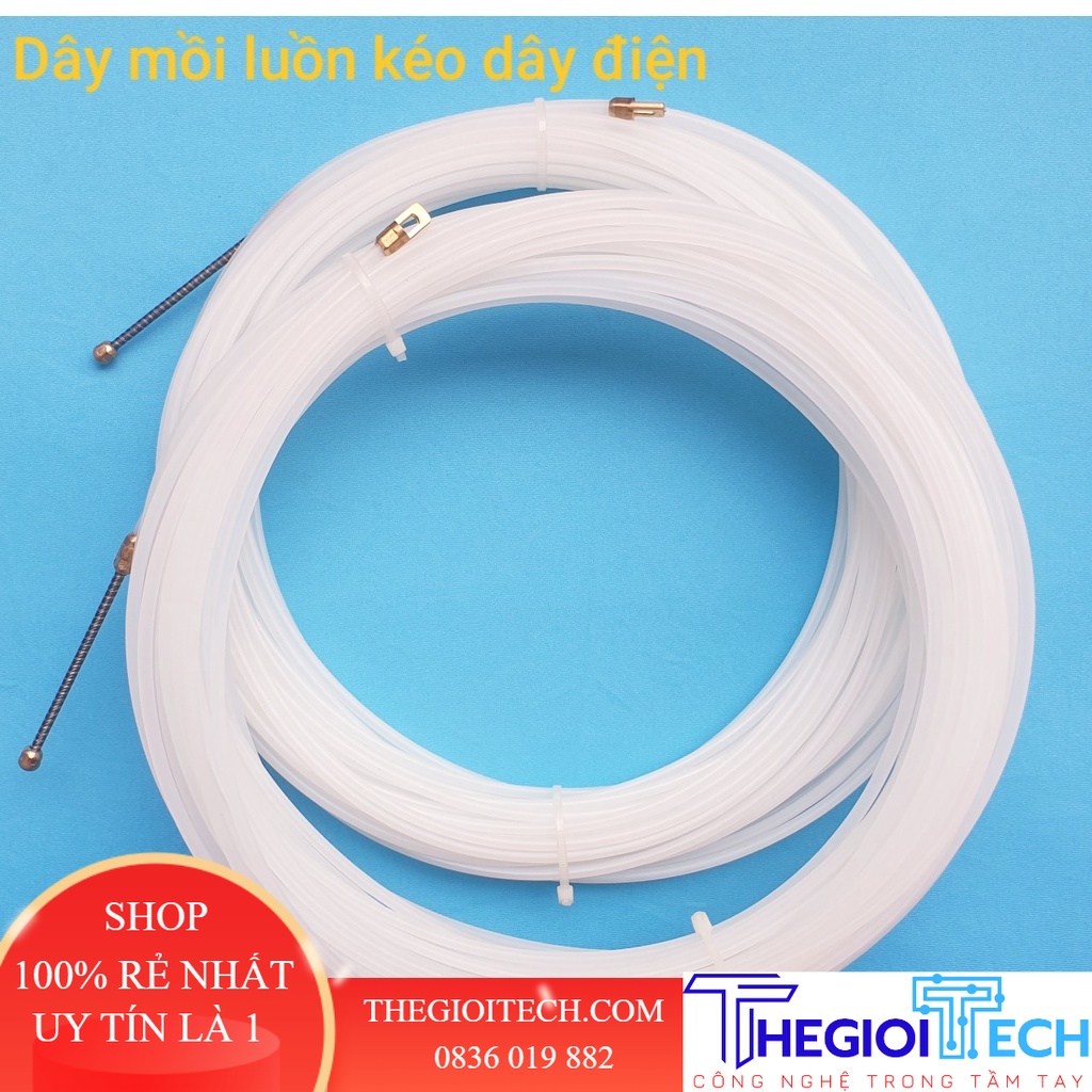 Dây Mồi dùng để luổn dây cáp. - Dây Mồi 10M