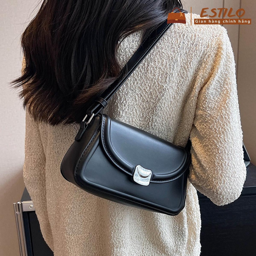 Túi xách nữ đeo chéo, đeo vai ESTILO size 22cm HA386