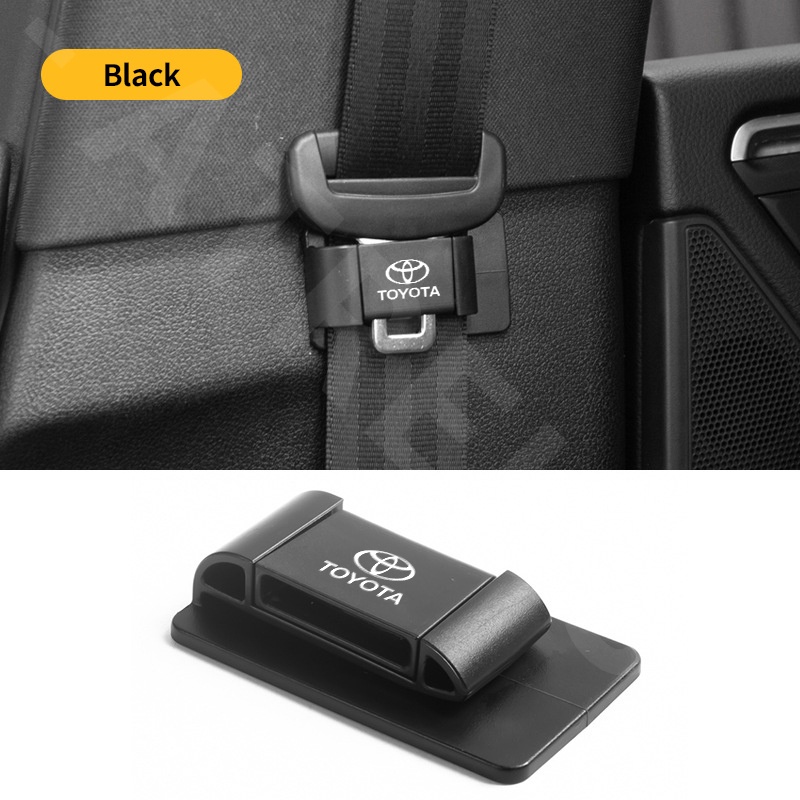 Chốt Khóa Dây Đai An Toàn Bằng Sợi carbon Cho Xe Hơi toyota agya raize calya Avanzaveloz rush kijang innova yaris corolla cross