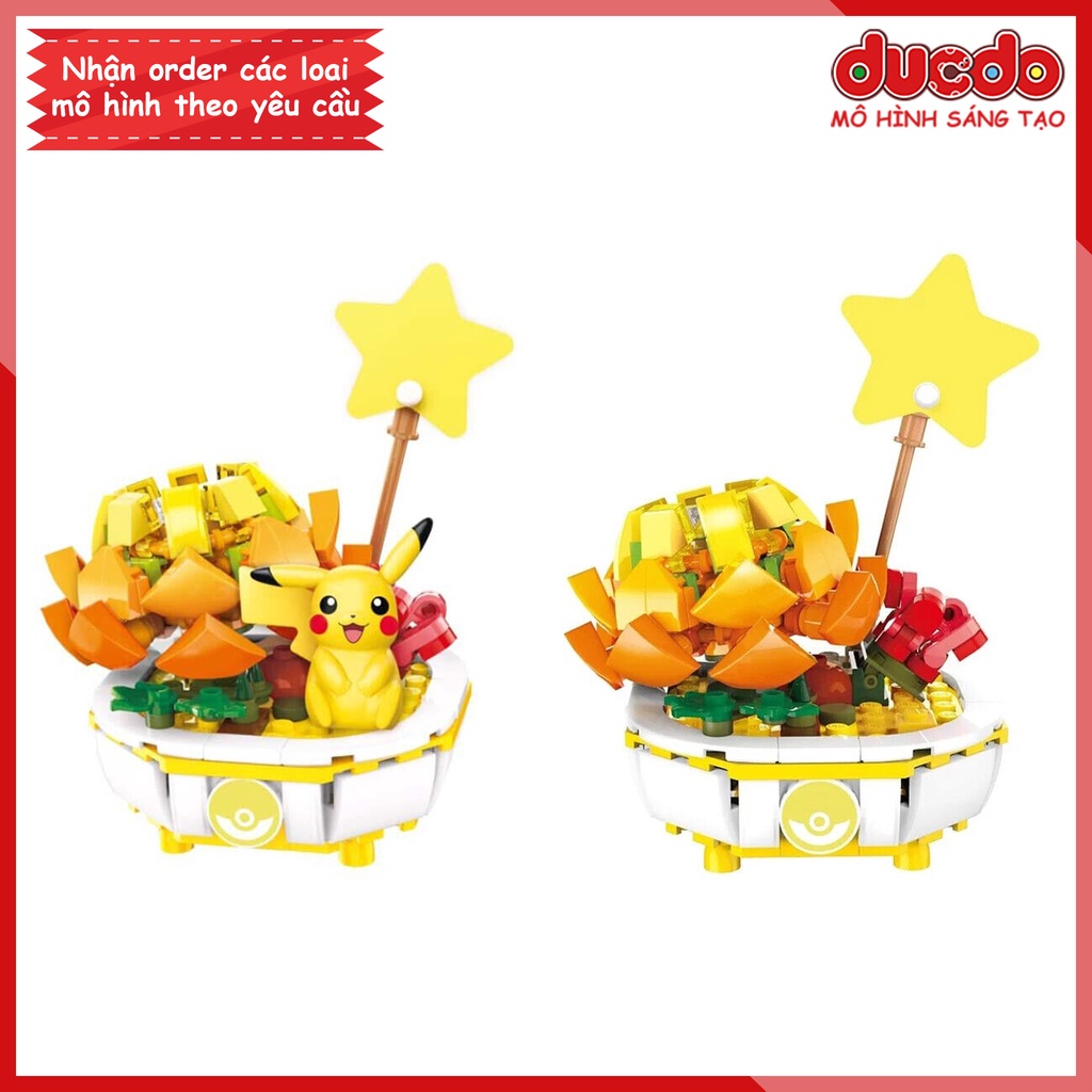 Keeppley K20217 Lắp ghép Pokemon - Đồ chơi Xếp hình Mô hình Pikachu