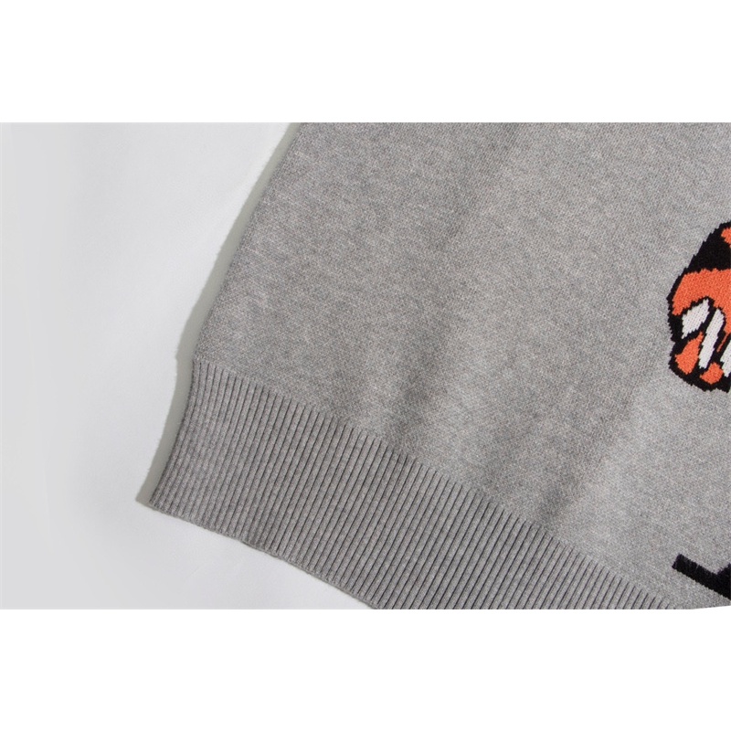 L-v-đồ Lót Dệt Kim Hai Mặt Bằng Len Dệt Kim Hai Mặt Hình Hổ Thoải Mái Và Mềm Mại Co Giãn Rất Co Giãn Tốt Nhìn Và Chuyển Động Phong Cách unisex