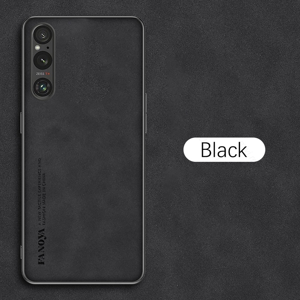Ốp Điện Thoại Da Cừu Viền tpu Bảo Vệ camera Cho sony xperia 1 v sony xperia 10 v