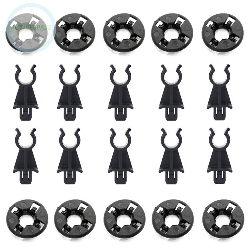 10PCS hood valve cover support rod clamp for Nissan Navara Pathfinder R51