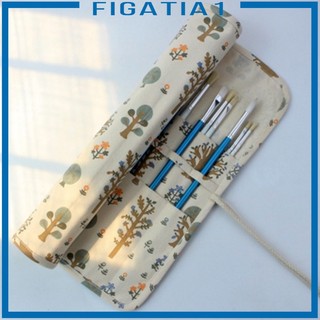 Cuộn Túi canvas Đựng Cọ Vẽ Tranh Tiện Dụng