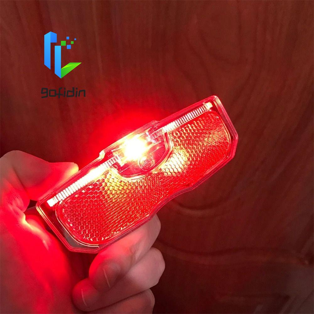 GOFIDIN Đèn Phản Quang Cảnh Báo An Toàn Gắn Đuôi Xe Đạp Leo Núi