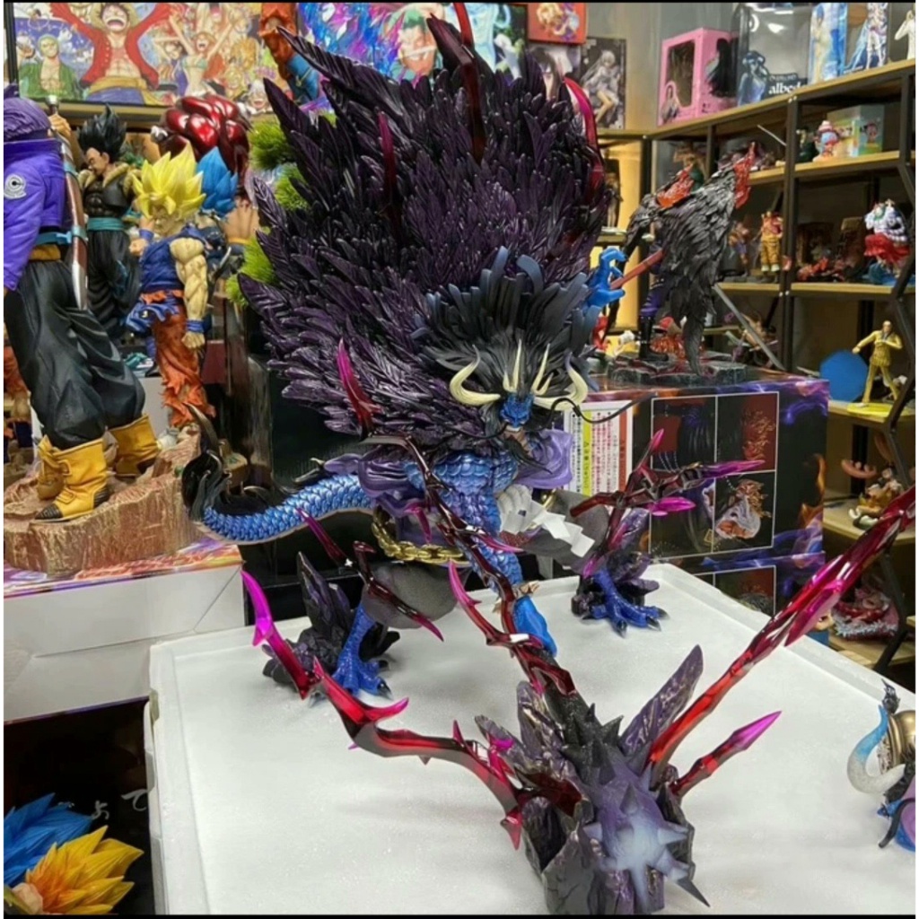 MH87 - Mô Hình Cao Cấp Kaido Dạng Lai Nửa Người Nửa Thú Cao 51cm Siêu To Cực Khủng - Mô Hình One Piece