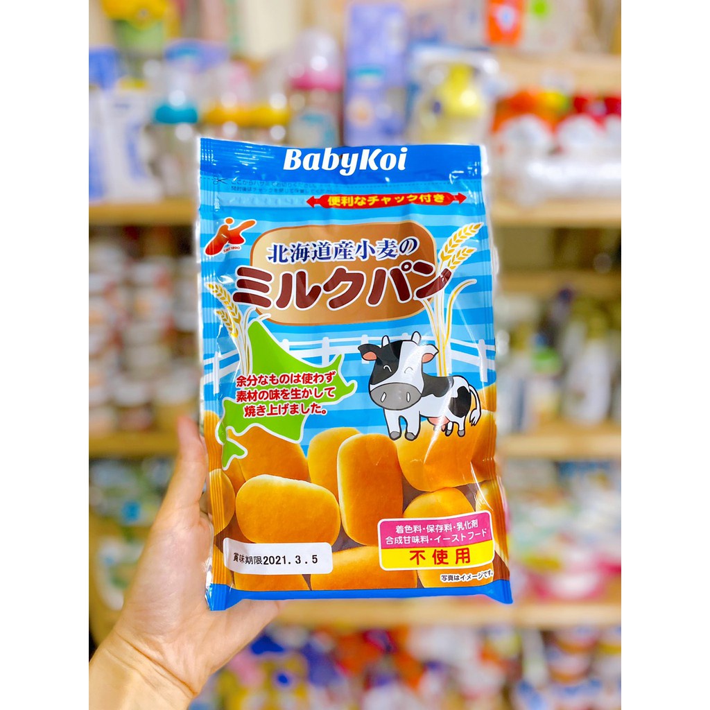 Bánh mì tươi Nhật cho bé