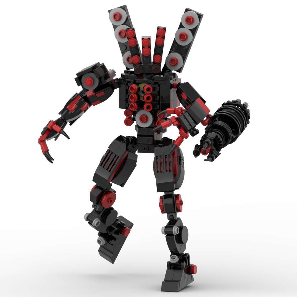 Bộ Đồ Chơi lego Lắp Ráp toilet Hình Người Đàn Ông titan