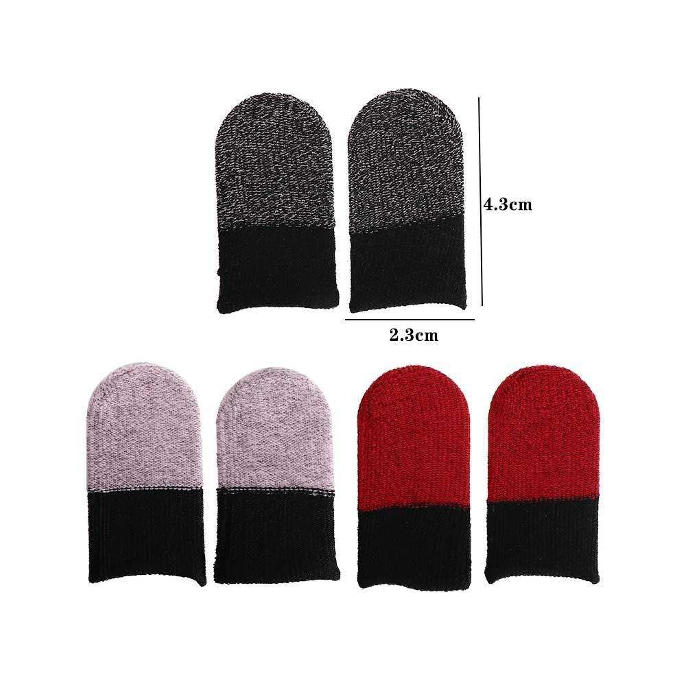 Bliss Găng Bọc Ngón Tay Chơi game pubg Bằng Sợi Bạc sterling Chống Trượt Chống Mồ Hôi