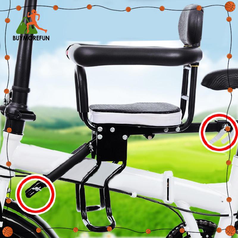 Yên Trước Xe Đạp Leo Núi Kèm Gác Chân Thoải Mái Nhỏ Gọn Tiện Lợi Dành Cho Trẻ Em
