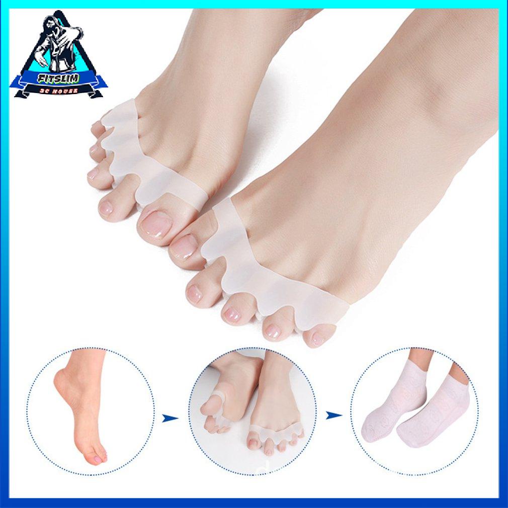 5 Hole High Elastic Toe Finger Straightener Hallux Valgus Corrector