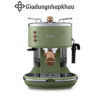 Máy pha cà phê delonghi icona eco 311.r, máy pha cà phê, espresso, cappuccino, nhập đức, bh 12 tháng, giadungnhapkhau19