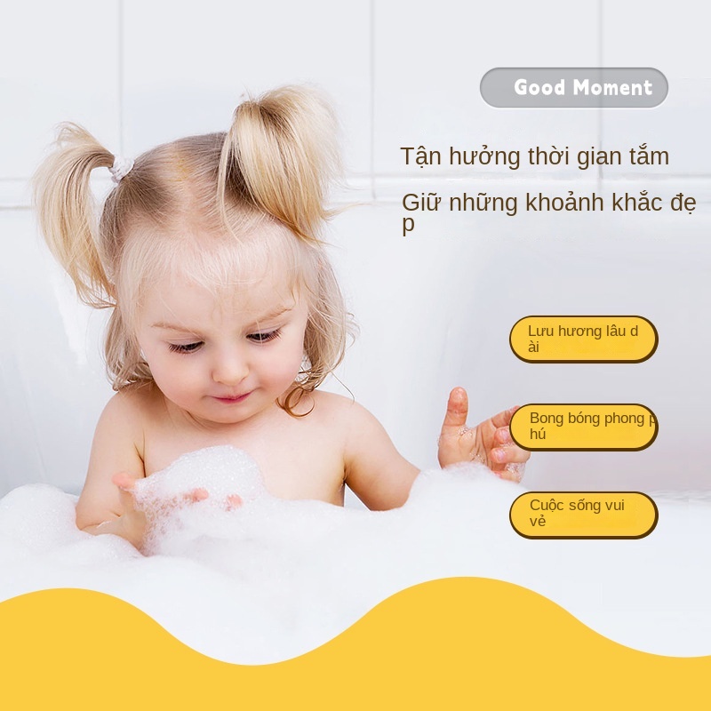 Bóng Tắm Thổi Bong Bóng Tinh Dầu Thơm Dành Cho Trẻ Em