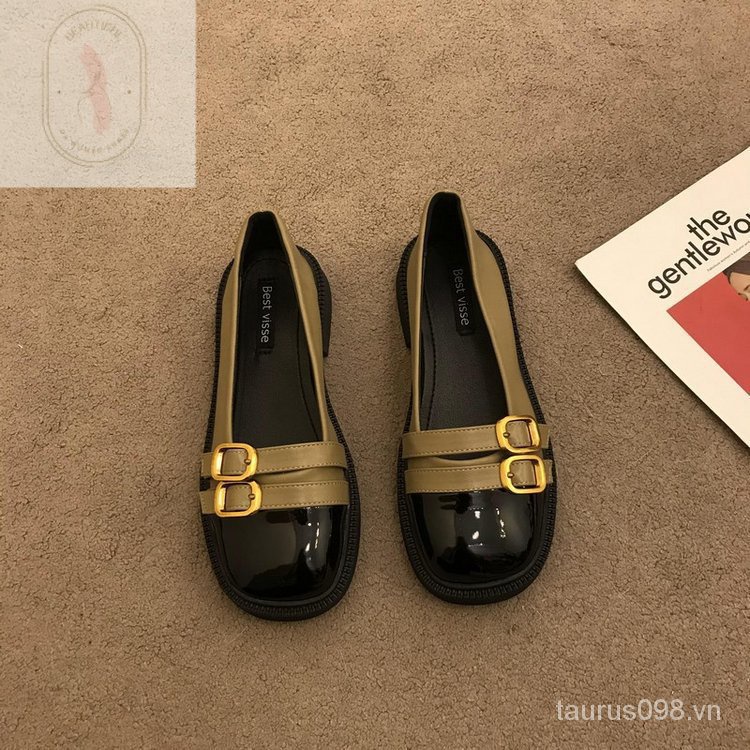Giày búp bê Cài Khuy Sang Chảnh 2023