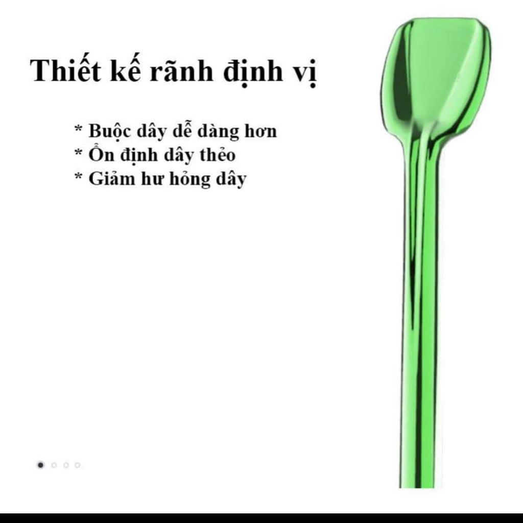 Vỉ 50 lưỡi câu nanh sói không ngạnh màu xanh câu chép câu rô đồ câu cá Anh Thắng