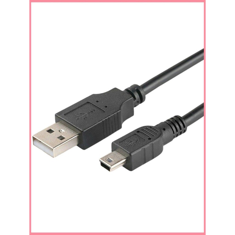 1.5M Data Cables Mini USB To USB T-port Four Cores Fine Workmanship Cable
