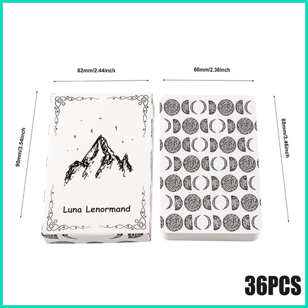 Bộ Bài tarot 36 Lá Phiên Bản Tiếng Anh Cho Người Mới Bắt Đầu