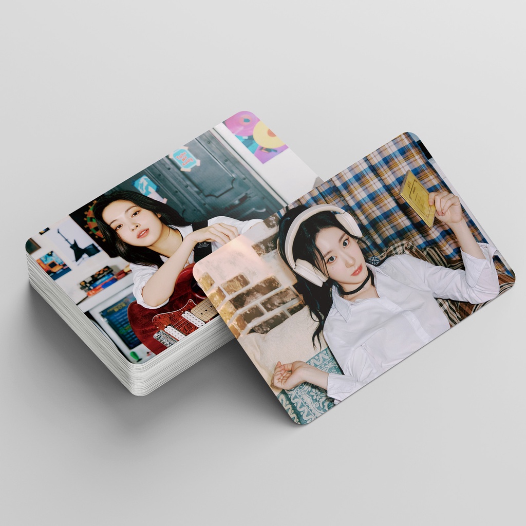 Hộp 55 Ảnh lomo card itzy Nhóm Nhạc kpop Thẻ