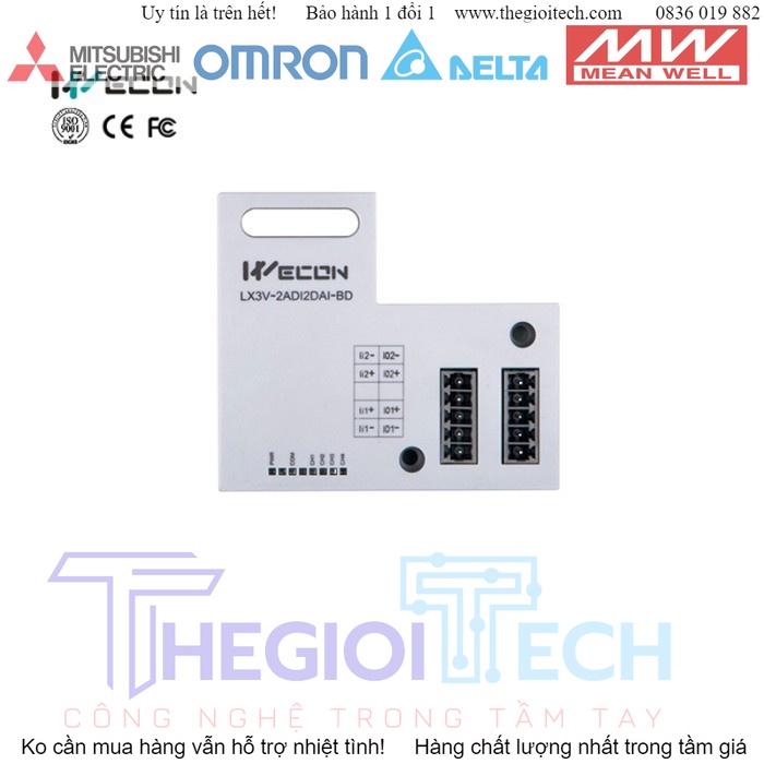 LX3V-2ADI2DAI-BD mô-đun wacon PLC