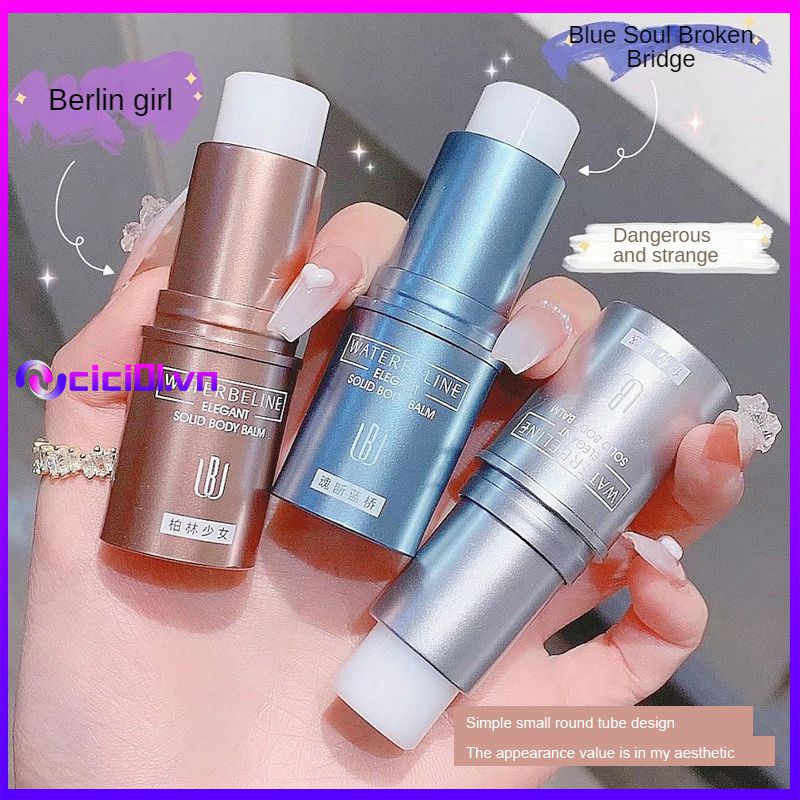 Waterbeline Thuốc Mỡ Rắn Ba Màu Sắc Nước Hoa Nước Hoa Di Động Hương Thơm Không Có Rượu Tinh Chế Dán Nam Nữ | Cici01