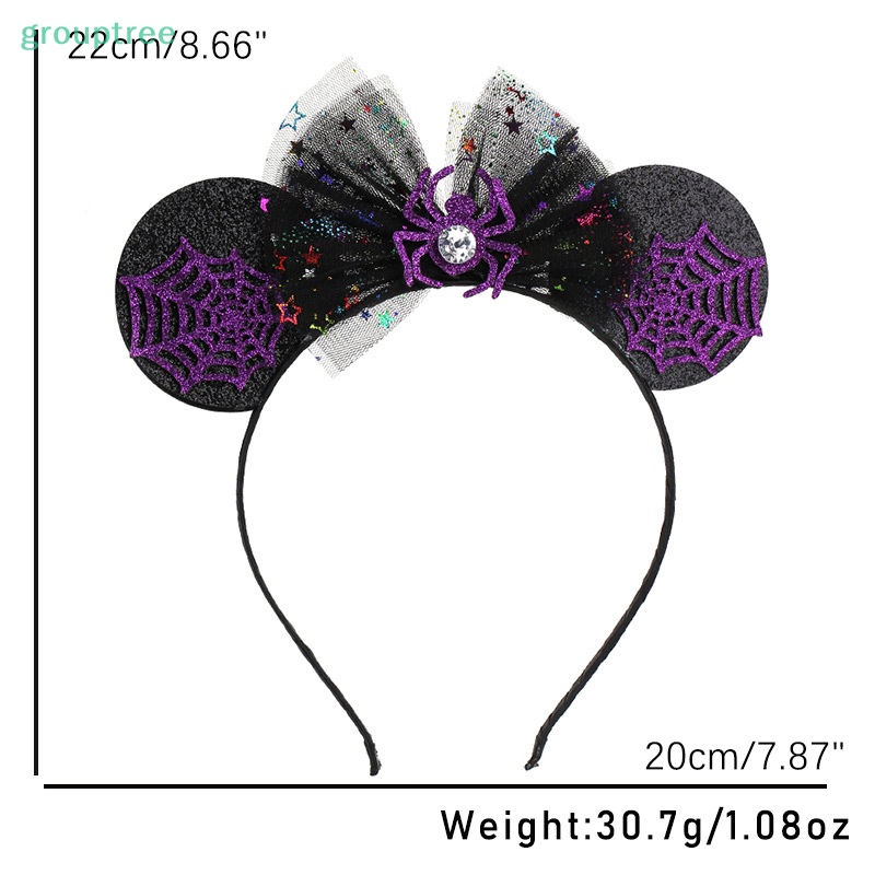 Băng Đô Cài Tóc Hóa Trang Phù Thủy Nhện Cho Lễ halloween