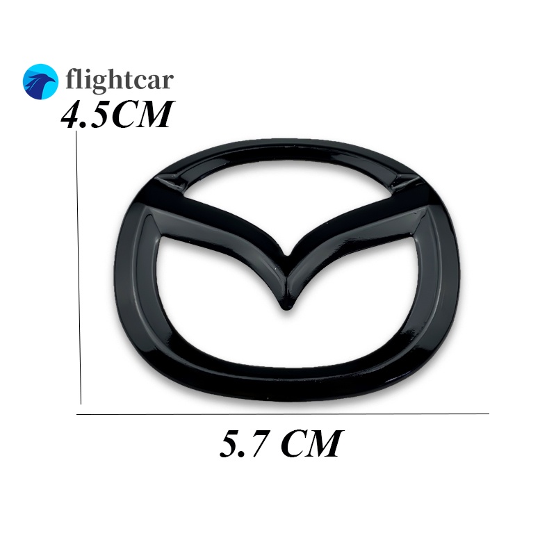 1 Miếng Dán logo Trang Trí Vô Lăng Xe Hơi mazda 3 6 cx9 cx7 cx5 axela