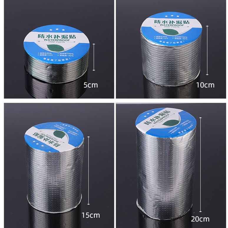 Băng keo chống thấm WATERPROOF Nhật Bản,băng keo dính chống thấm nước chịu nhiệt dài 5m