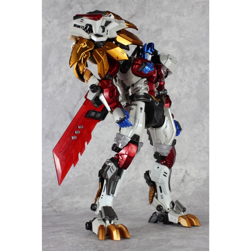 Mô Hình Robot NeoArt Toys MC/NT - NT10 Dual Form Leonidas White Lion tặng kèm xe