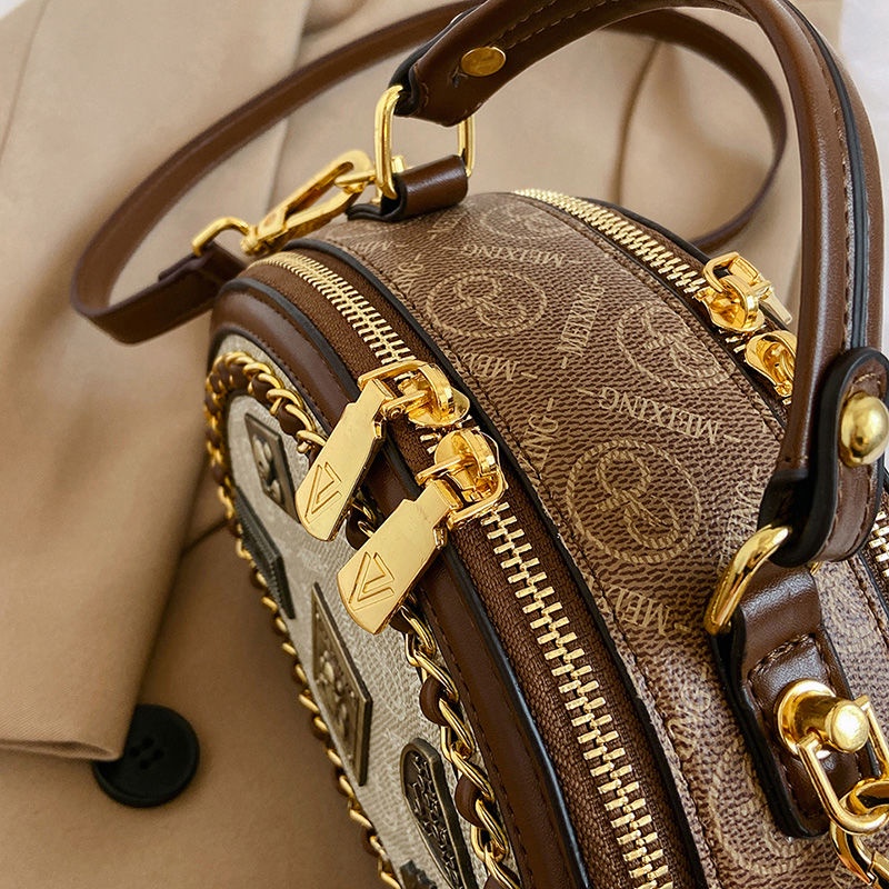 Túi xách nữ đeo chéo phong cách Hàn Quốc thời trang phong cách retro Túi đeo chéo