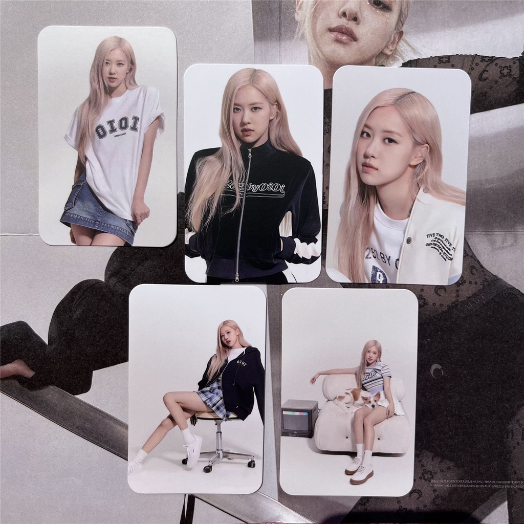 Thẻ Bài Tên Hình Nhóm Nhạc blackpink Độc Đáo