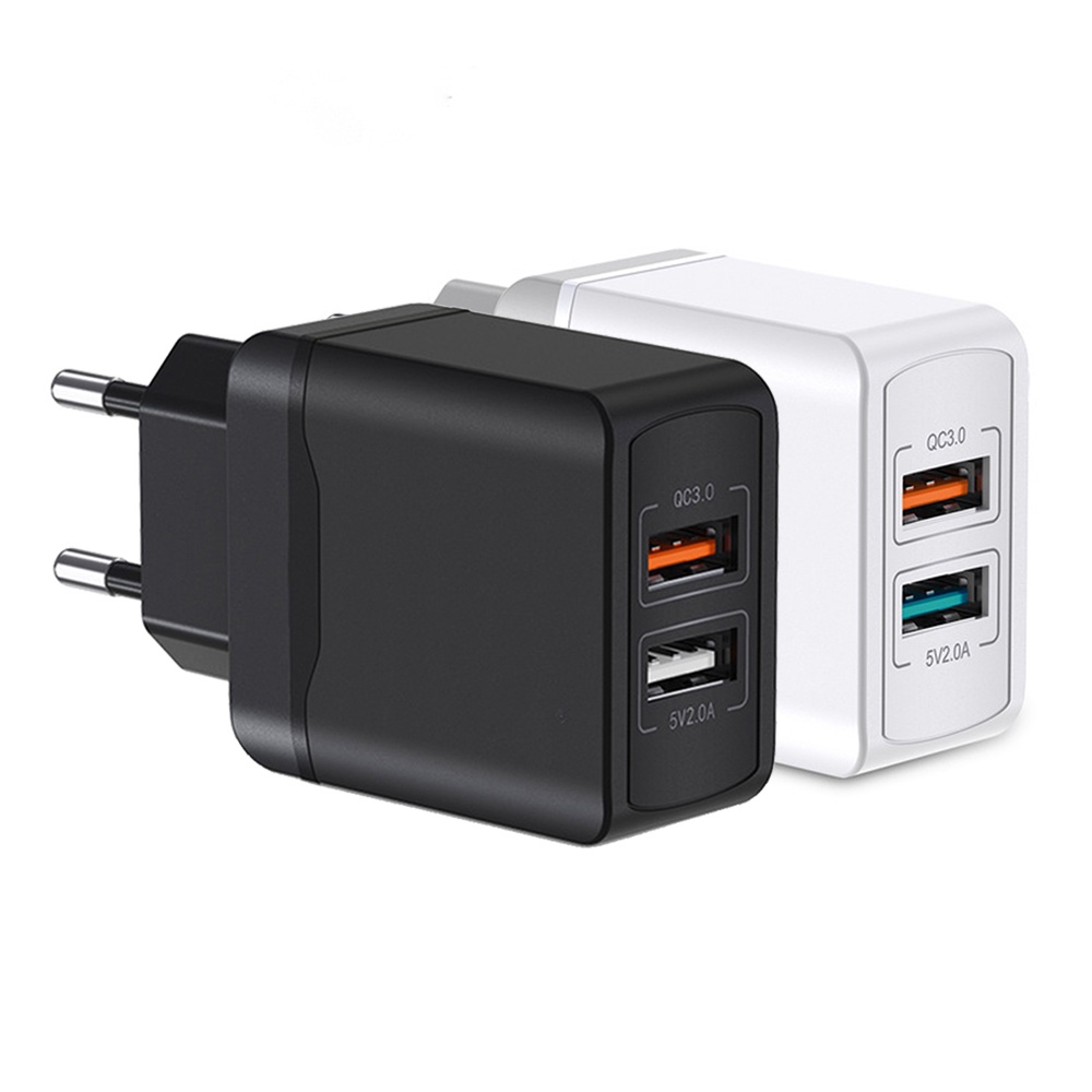 Củ Sạc Nhanh 18w qc3.0 eu Cho Điện Thoại xiaomi huawe samsung