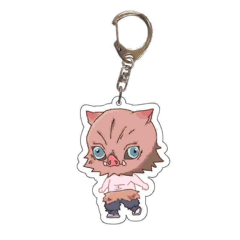 Bh Móc Khóa acrylic Hình demon slayer Dễ Thương