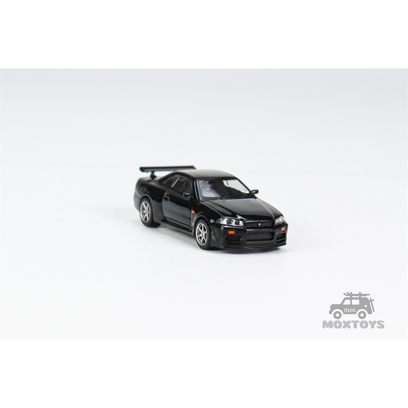 Mini gt Mô Hình Xe Hơi nissan skyline gt-r r34 v-Ace Tỉ Lệ 1: 64