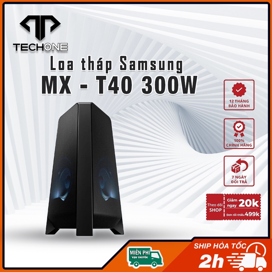 Loa Tháp karaoke Samsung T40/XV 300W hàng chính hãng bảo hành 12 tháng