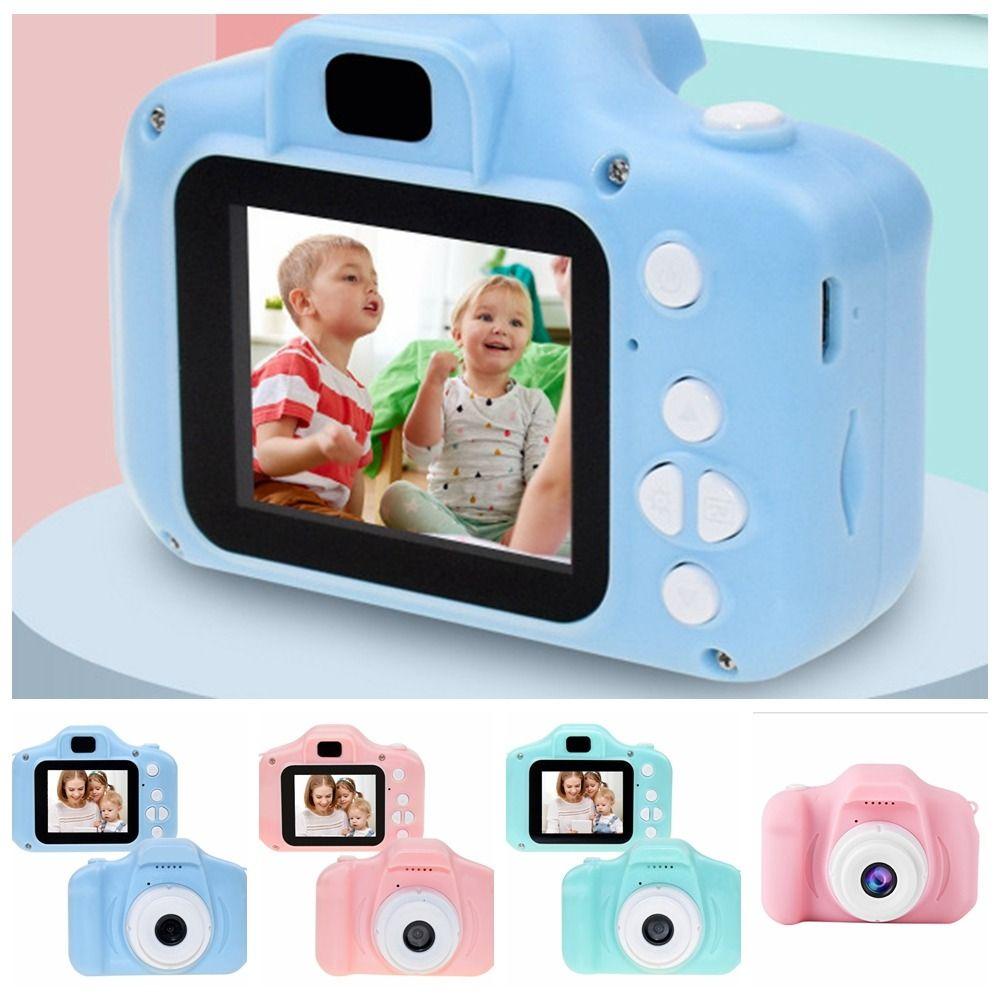 Máy Ảnh Kỹ Thuật Số malcolm mini Họa Tiết Hoạt Hình Dễ Thương Siêu Bền Cho Bé