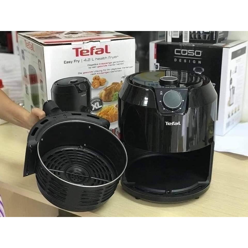 Nồi Chiên Không Dầu TEFAL EY2018, Lò Nướng, Dung Tích 4,2L, Nhập Đức, BH 12 Tháng, Shop Hàng Đức